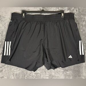 Adidas Running Own The Run 5 inch Inseam Shorts in Black NWT
